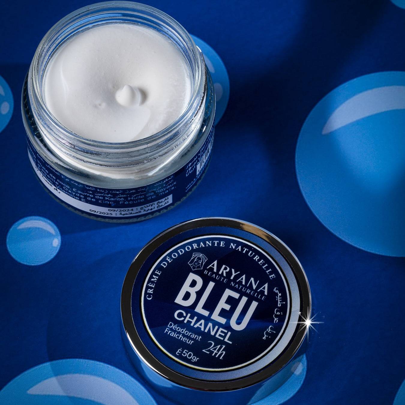 Cream Deodorant (Blue Channel)