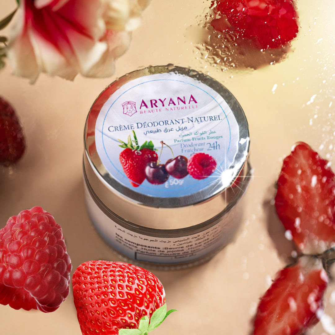 Cream Deodorant (Fruits Roge)
